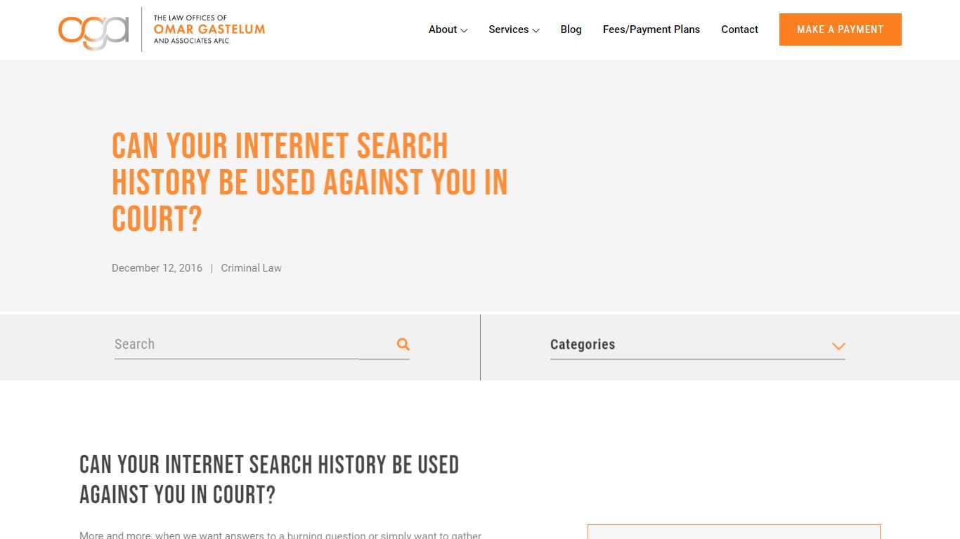 Can Your Internet Search History Be Used Against You in Court?